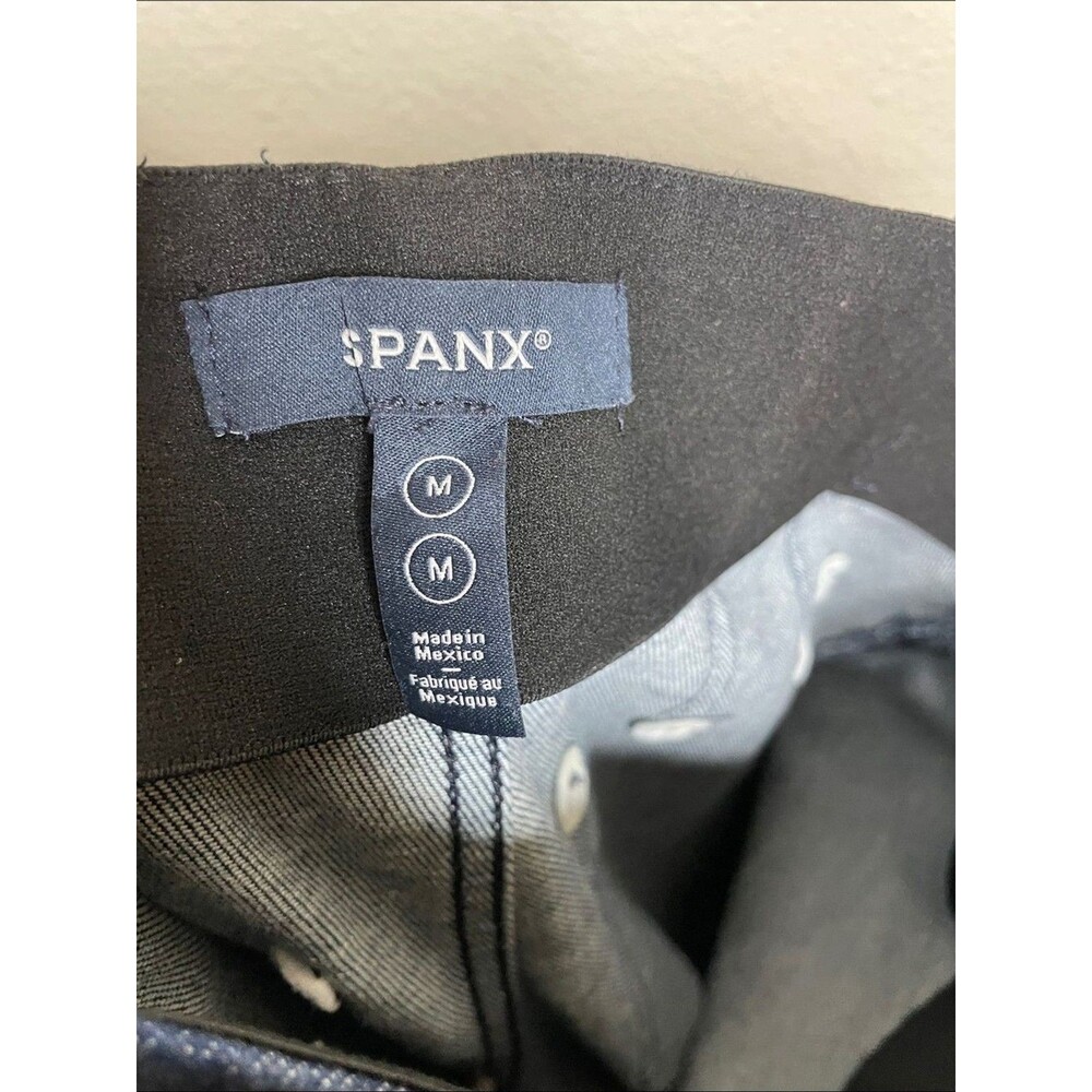 SPANX Wide Leg Jeans EveryWear Zero Waistband Cropped Size Medium - Picture 5 of 5